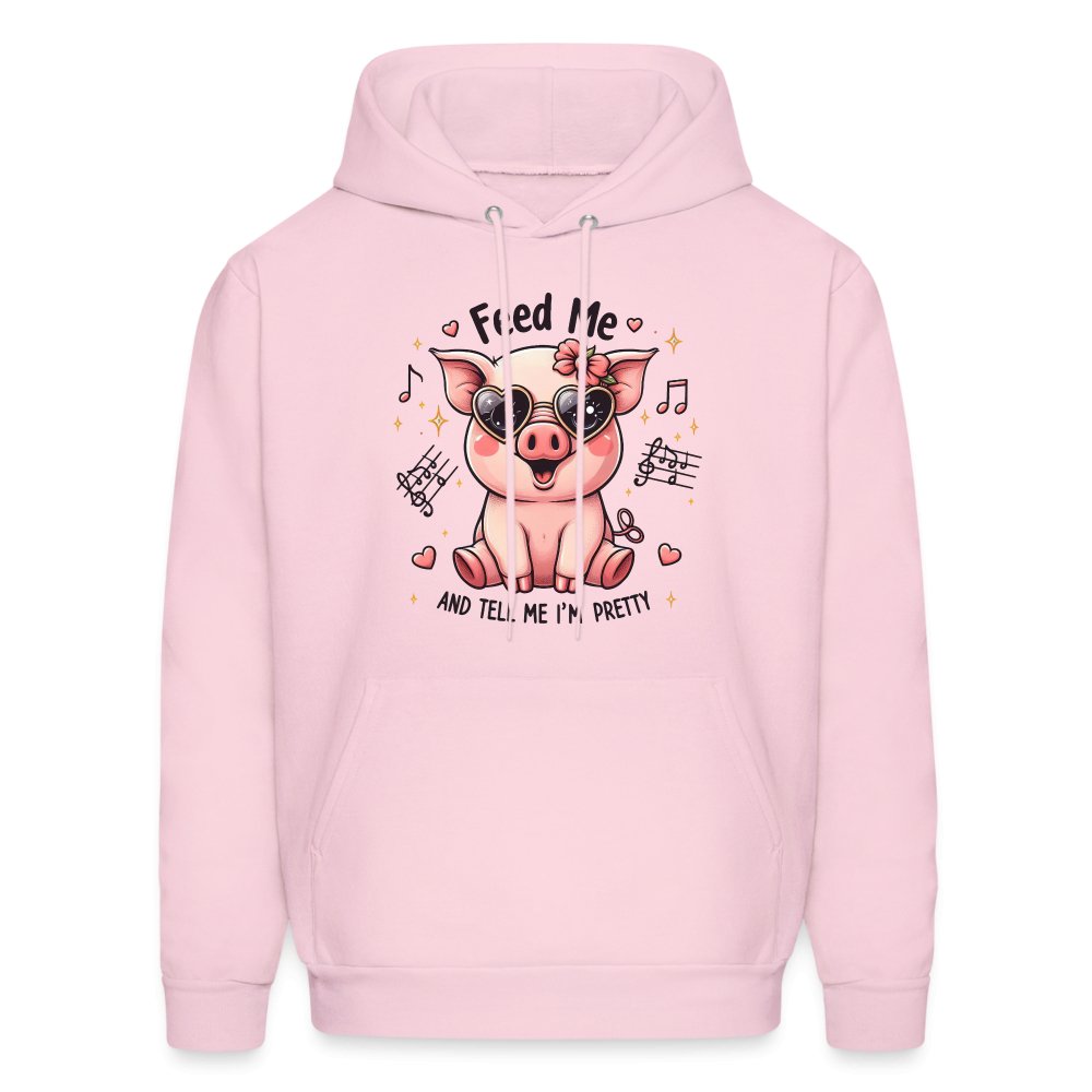 Feed Me and Tell Me I'm Pretty Hoodie - option1# - Men's Hoodie | Hanes P170