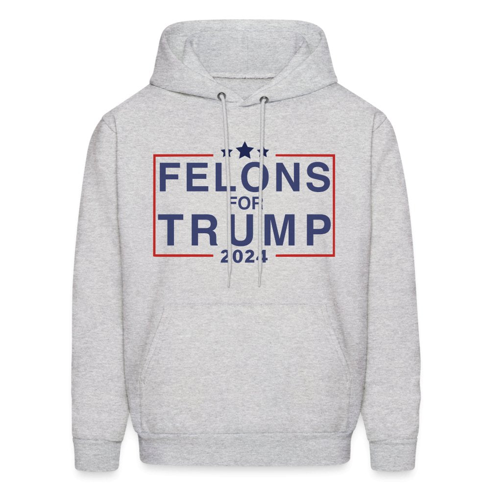 Felons for Trump 2024 Hoodie - white