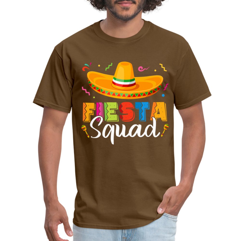 Fiesta Squad T-Shirt (Cinco De Mayo) - brown