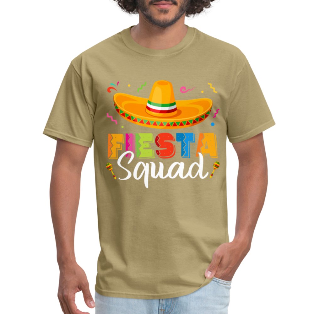 Fiesta Squad T-Shirt (Cinco De Mayo) - khaki