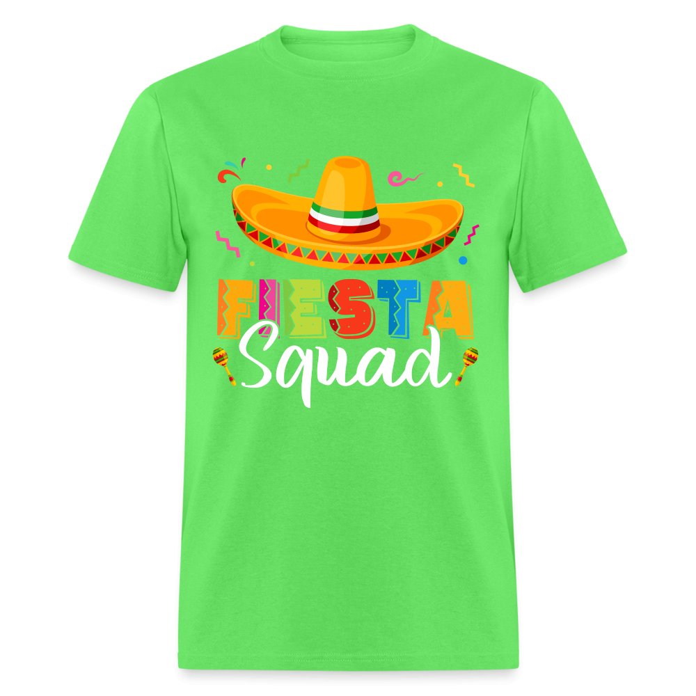 Fiesta Squad T-Shirt (Cinco De Mayo) - kiwi