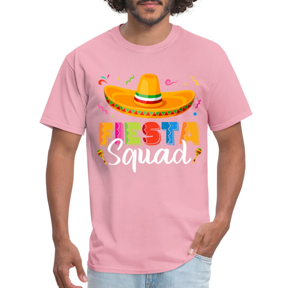 Fiesta Squad T-Shirt (Cinco De Mayo) - pink