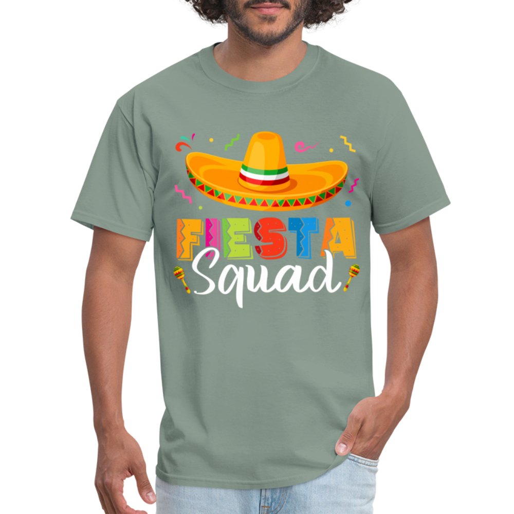 Fiesta Squad T-Shirt (Cinco De Mayo) - sage