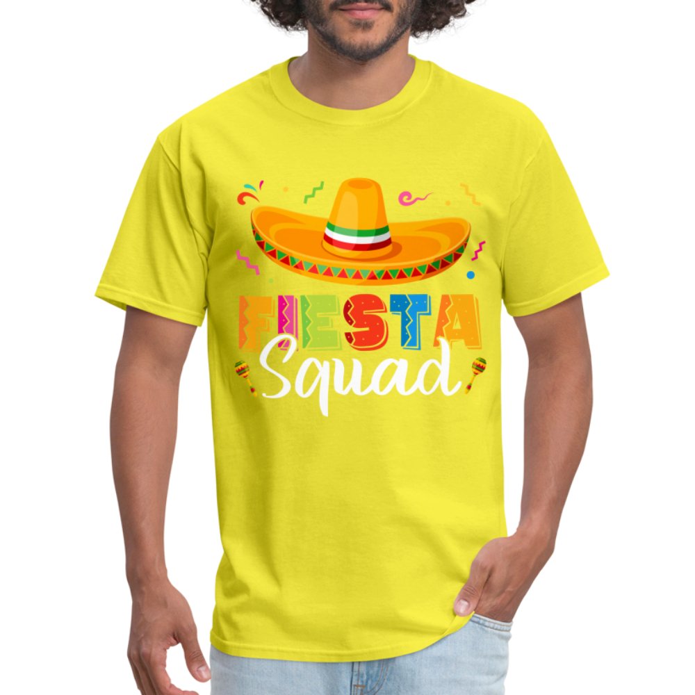 Fiesta Squad T-Shirt (Cinco De Mayo) - yellow