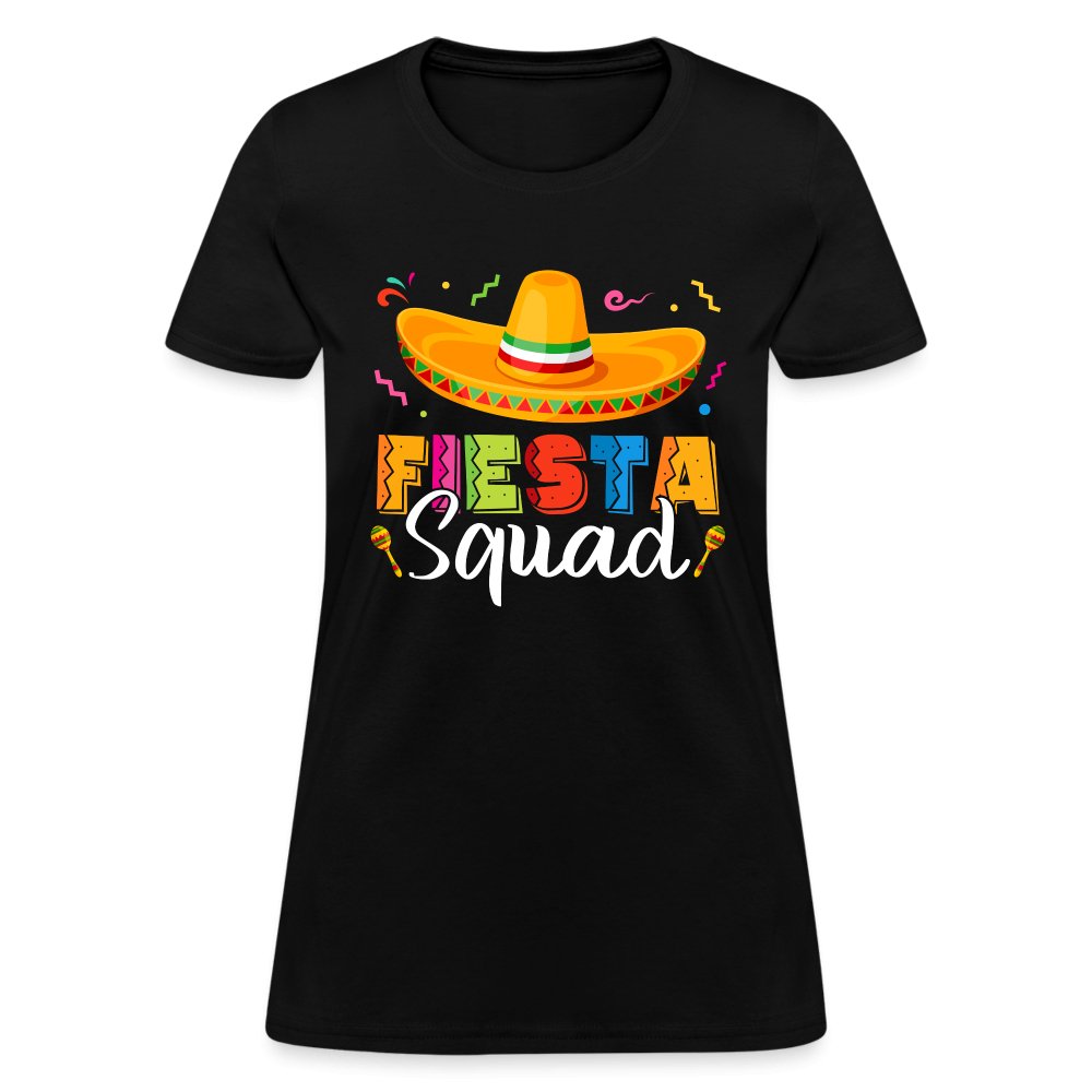 Fiesta Squad Women's T-Shirt (Cinco De Mayo) - black