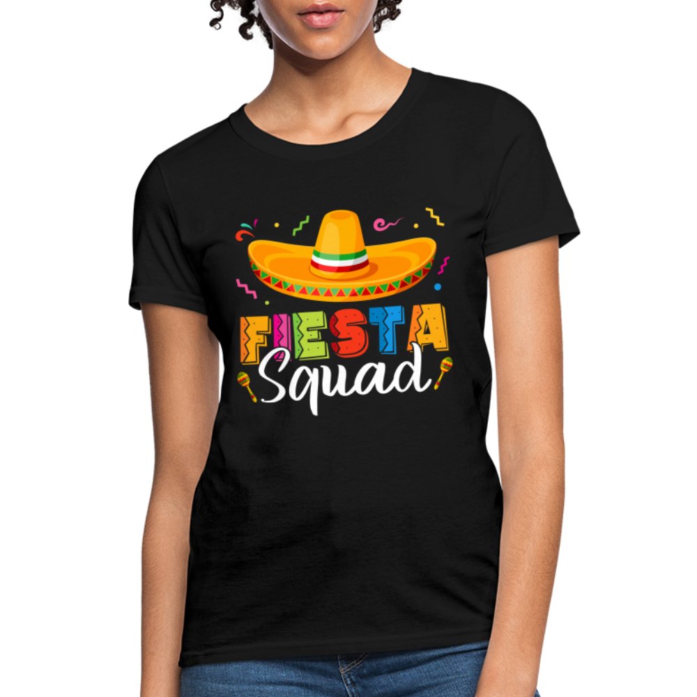 Fiesta Squad Women's T-Shirt (Cinco De Mayo) - black