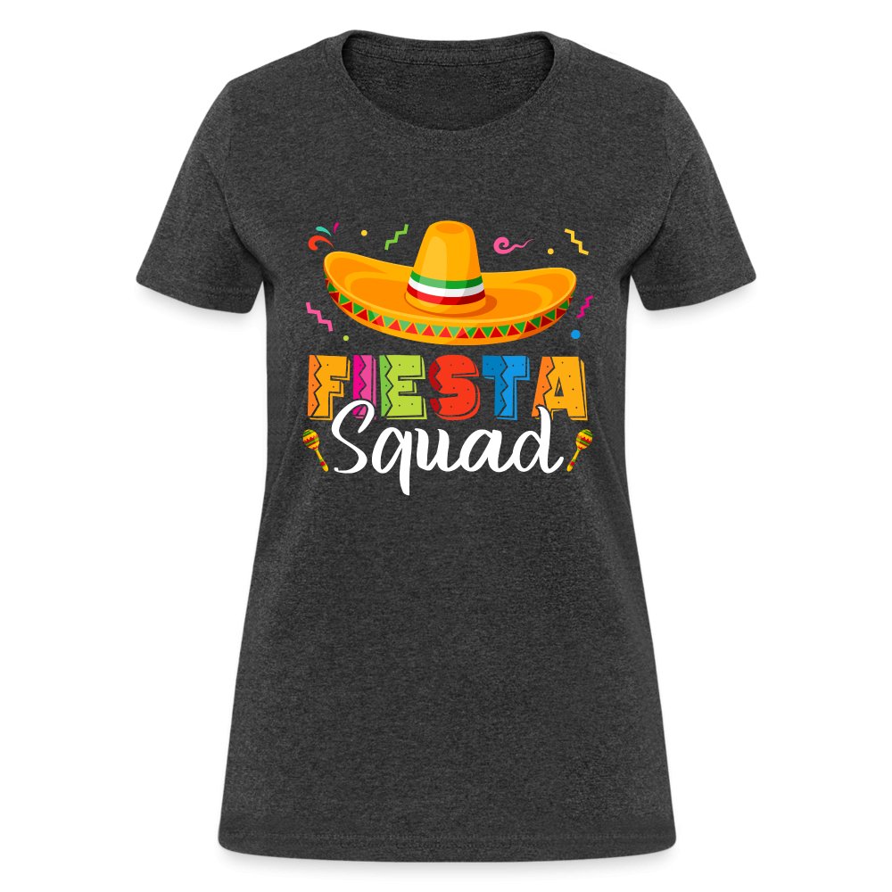 Fiesta Squad Women's T-Shirt (Cinco De Mayo) - heather black