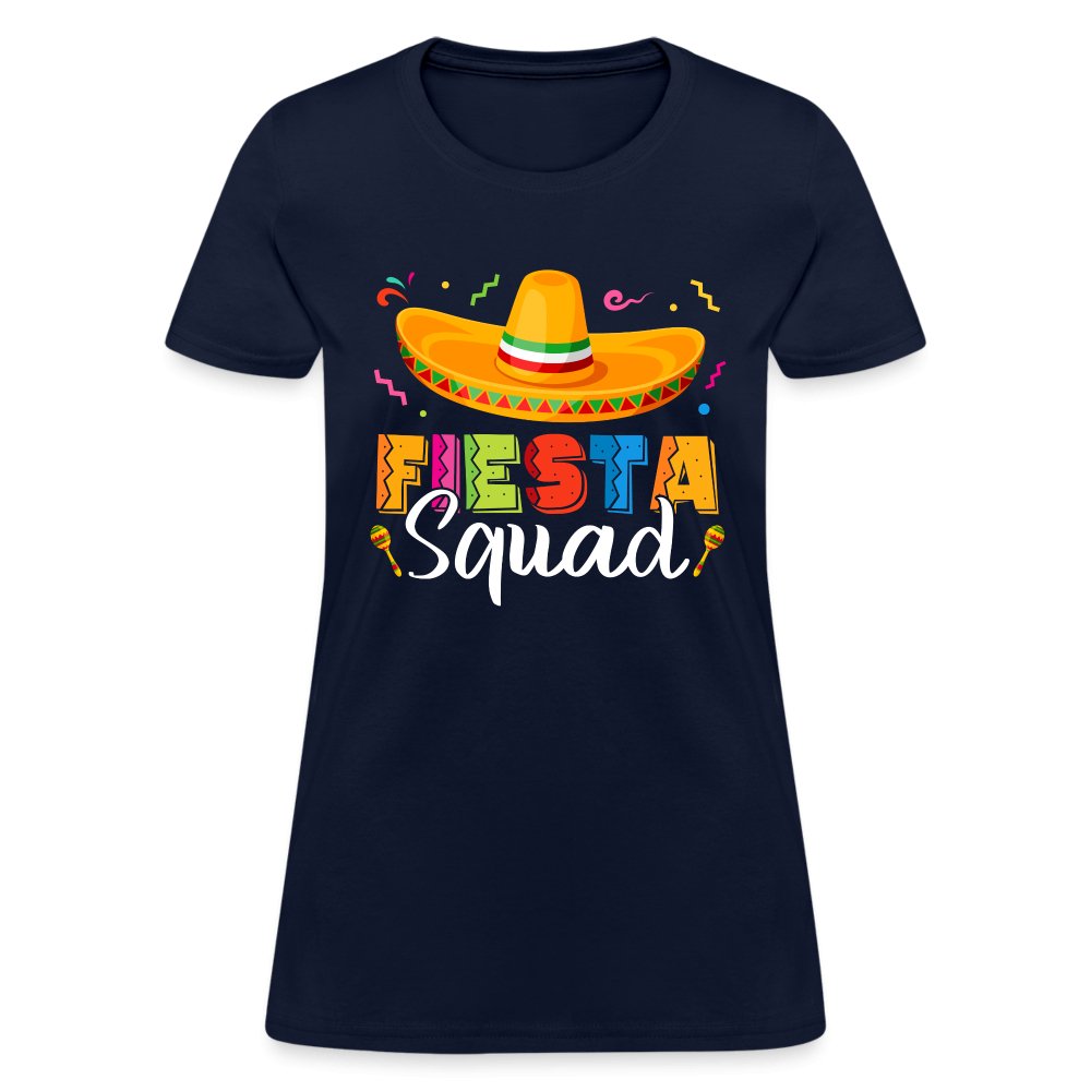 Fiesta Squad Women's T-Shirt (Cinco De Mayo) - navy