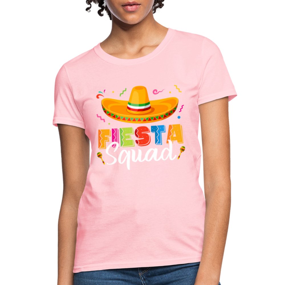 Fiesta Squad Women's T-Shirt (Cinco De Mayo) - pink