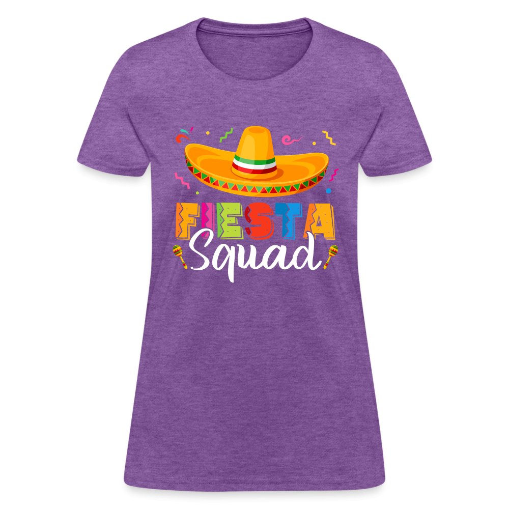 Fiesta Squad Women's T-Shirt (Cinco De Mayo) - purple heather