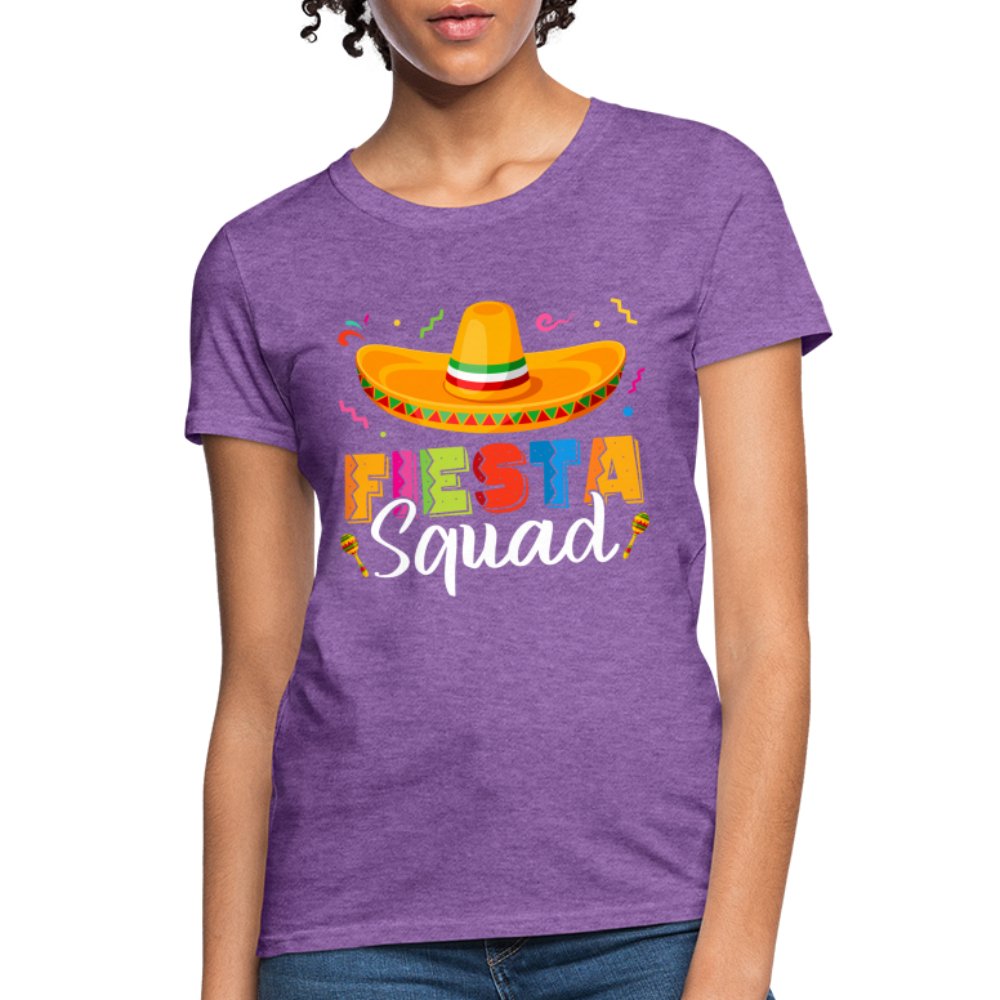 Fiesta Squad Women's T-Shirt (Cinco De Mayo) - purple heather