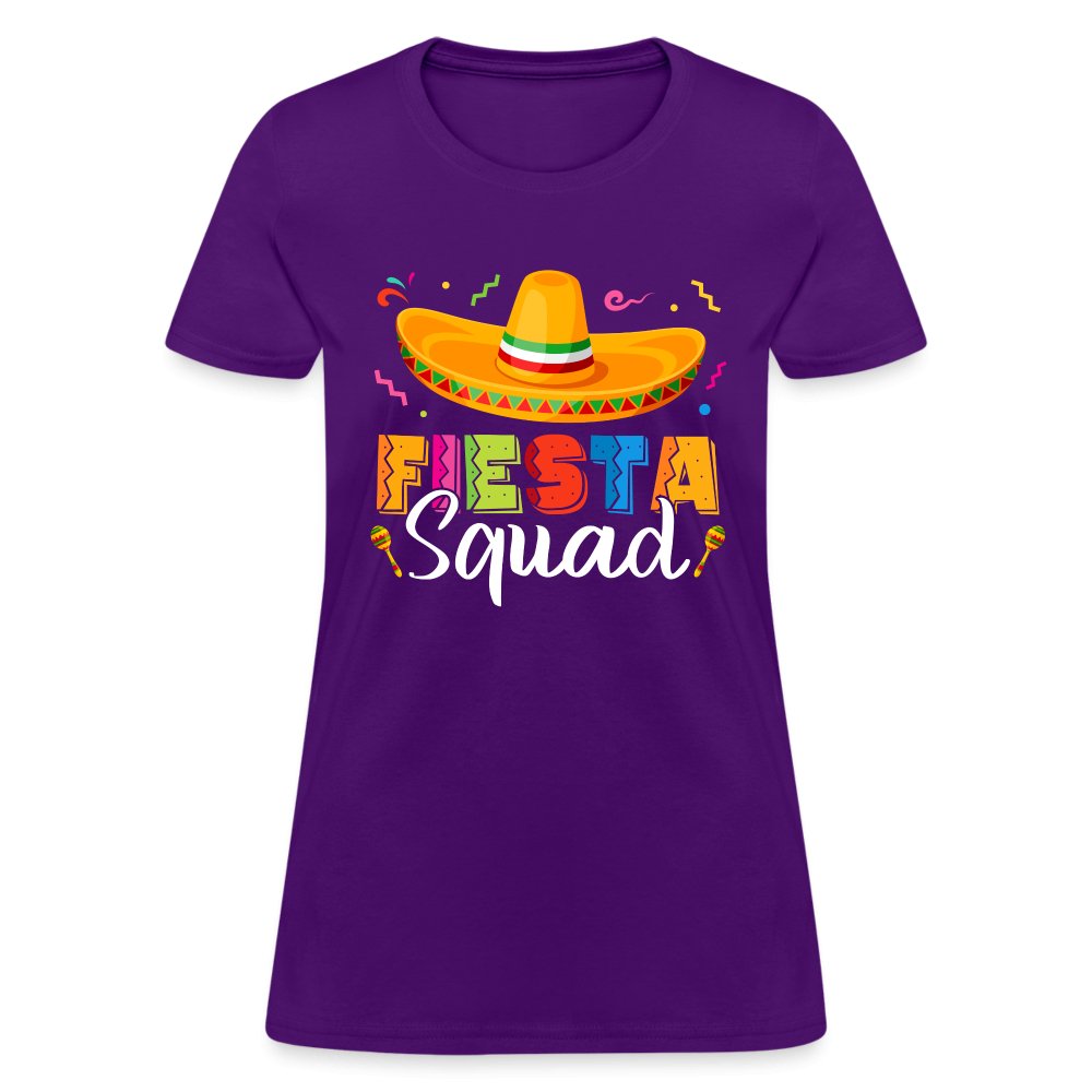 Fiesta Squad Women's T-Shirt (Cinco De Mayo) - purple