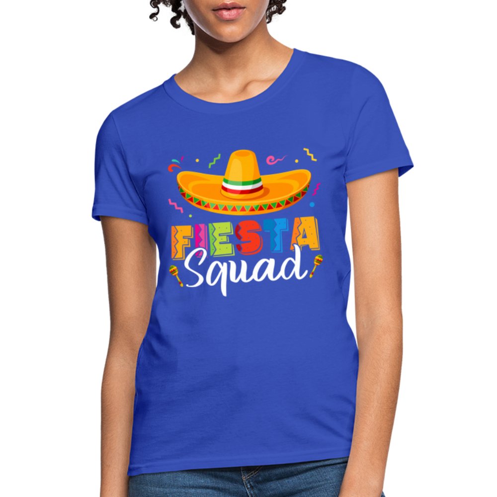 Fiesta Squad Women's T-Shirt (Cinco De Mayo) - royal blue