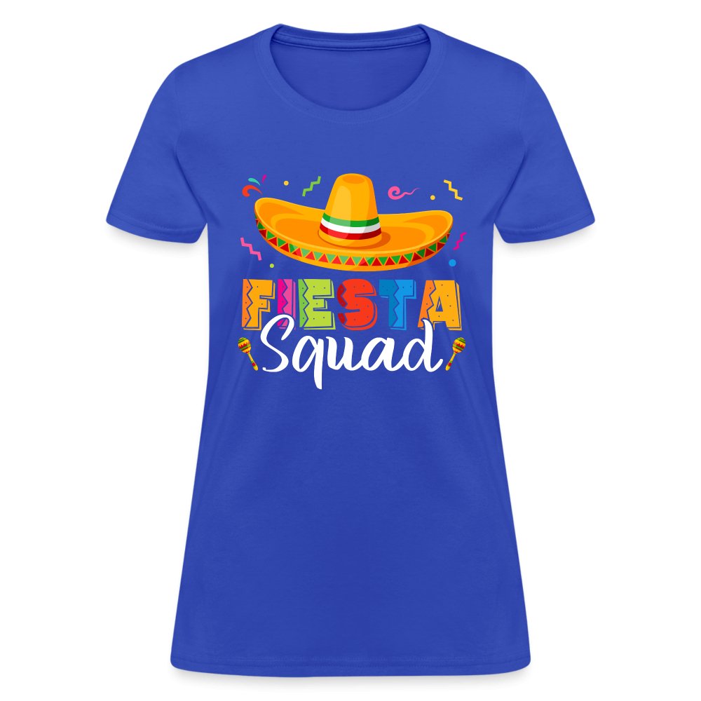 Fiesta Squad Women's T-Shirt (Cinco De Mayo) - royal blue