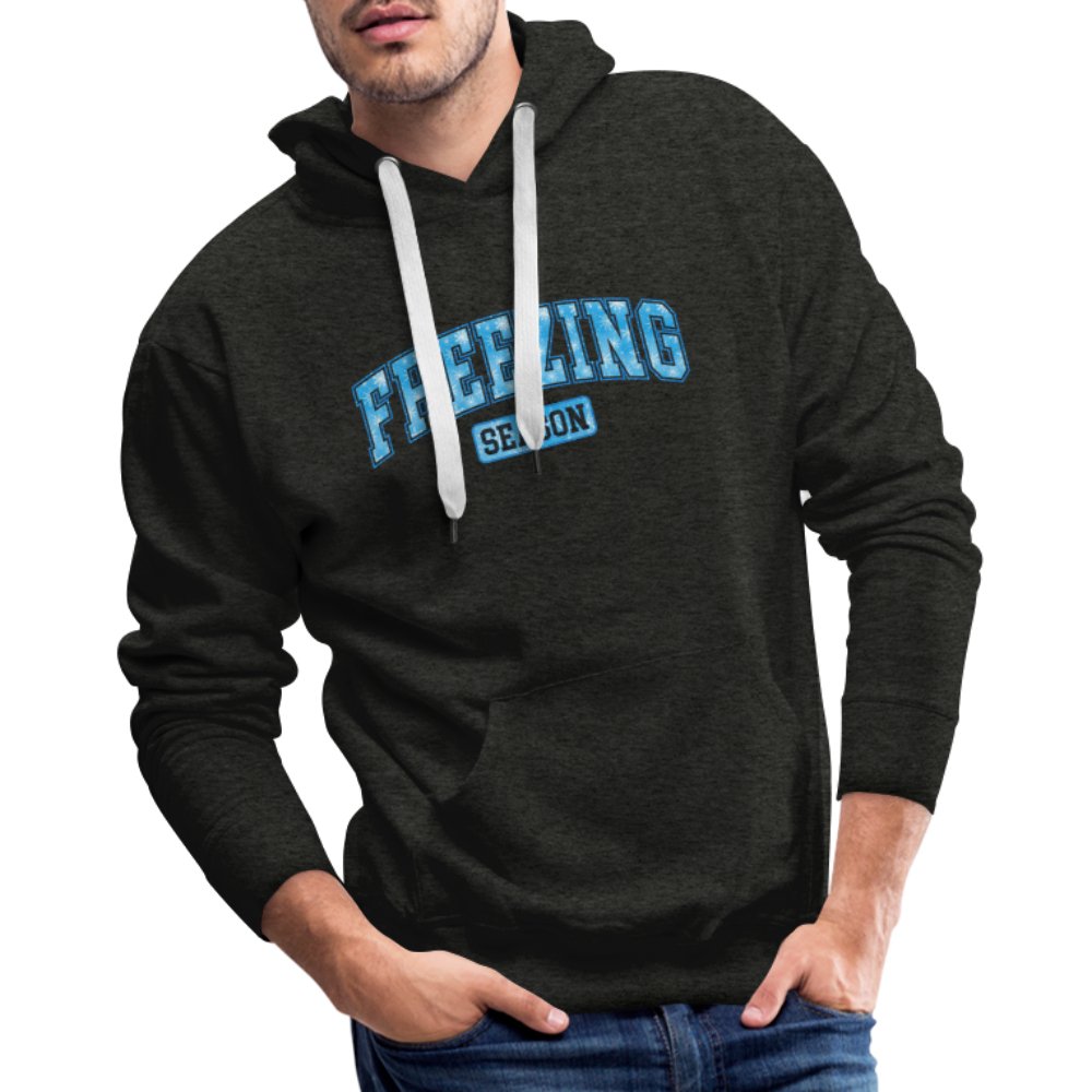 Freezing Season Men’s Premium Hoodie - charcoal grey