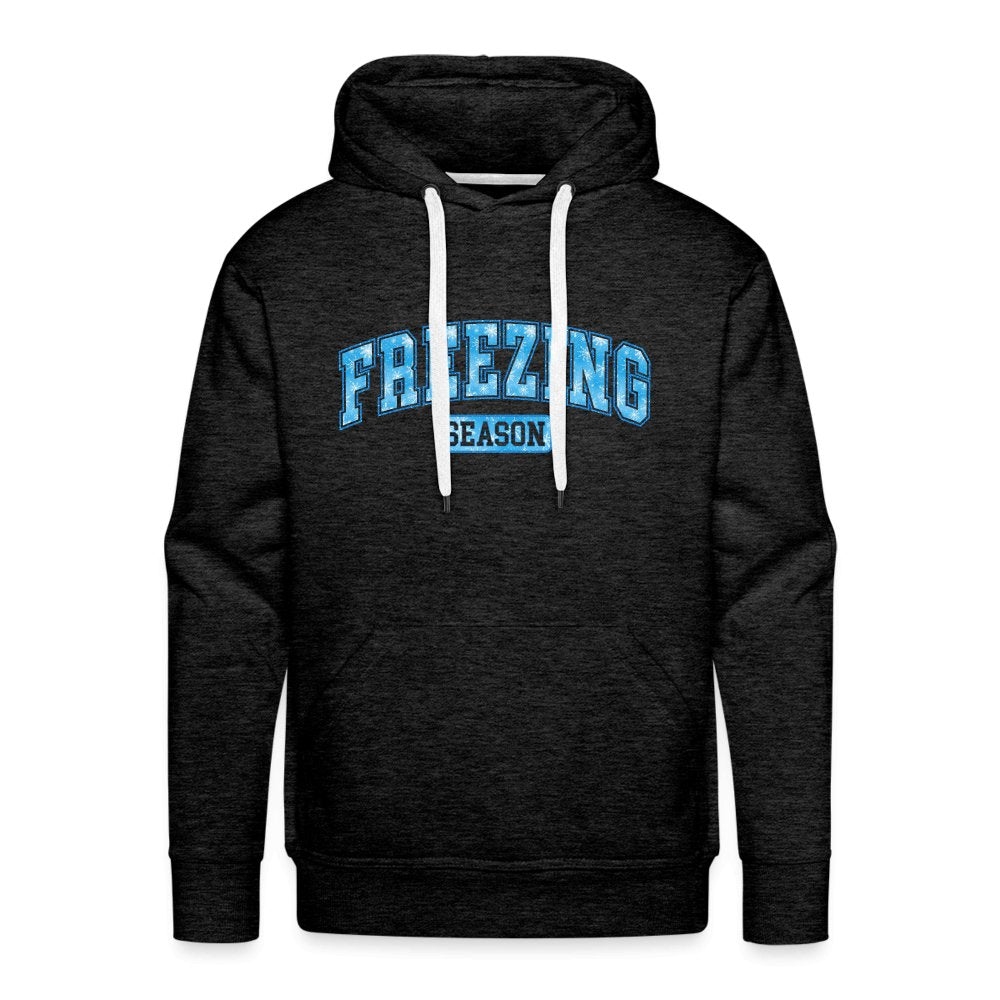 Freezing Season Men’s Premium Hoodie - charcoal grey