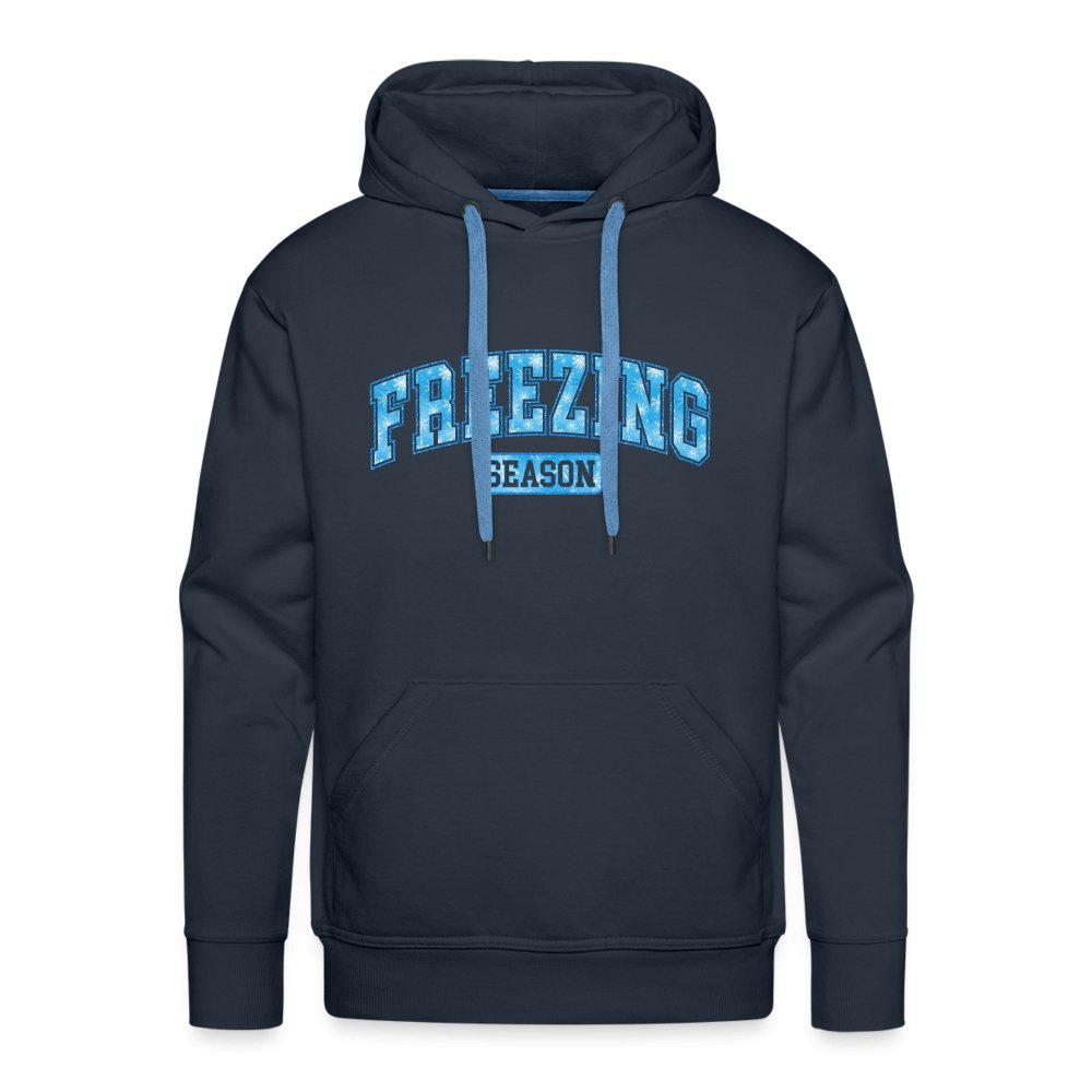 Freezing Season Men’s Premium Hoodie - navy