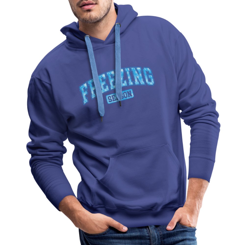 Freezing Season Men’s Premium Hoodie - royal blue