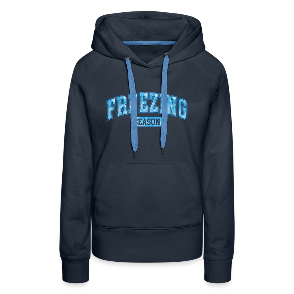 Freezing Season Women’s Premium Hoodie - navy