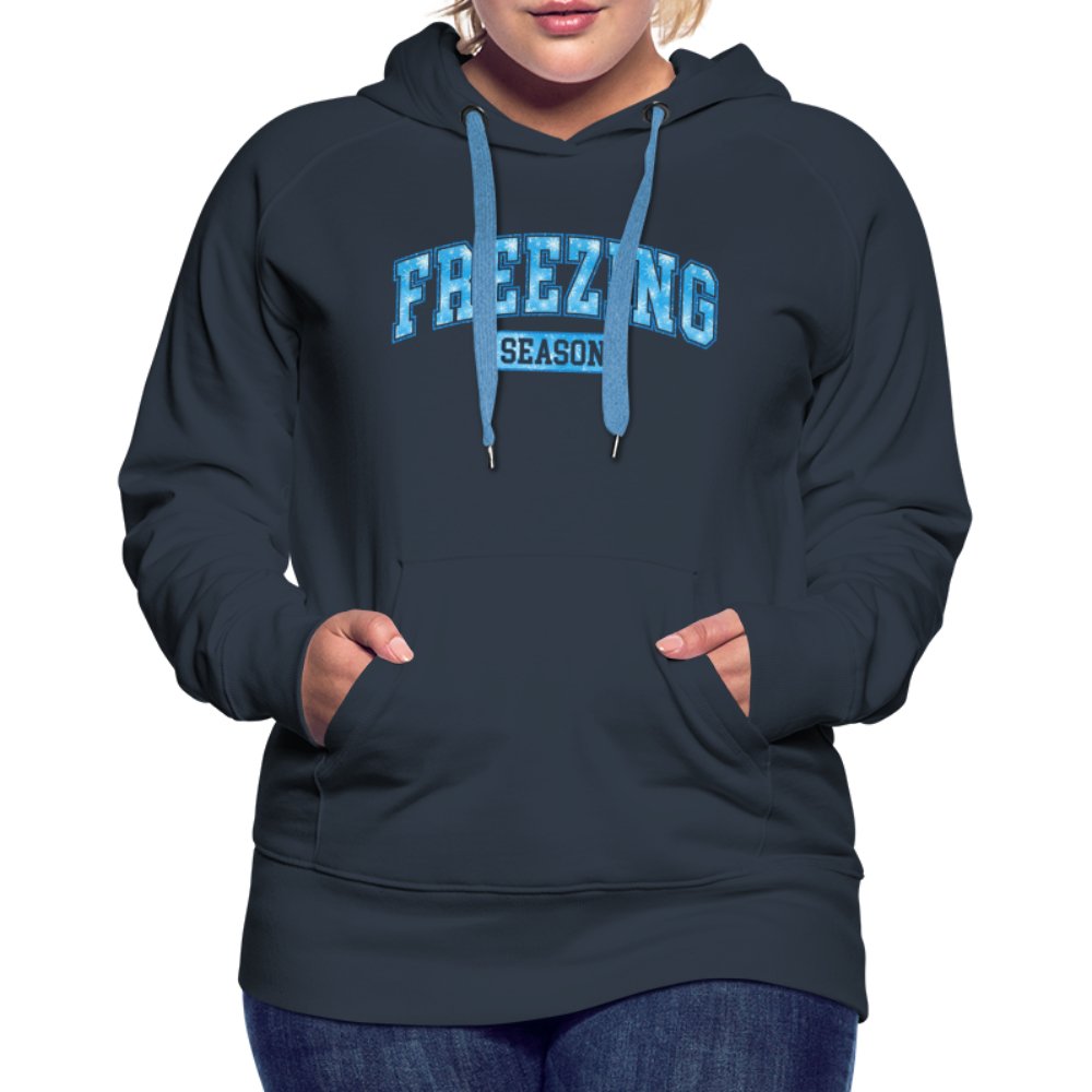 Freezing Season Women’s Premium Hoodie - navy