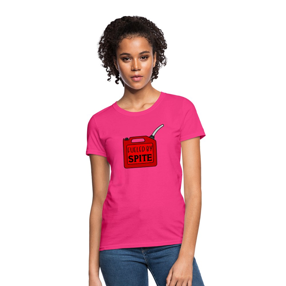 Fueled By Spite Women's T-Shirt - option1# - Women's T-Shirt | Fruit of the Loom L3930R