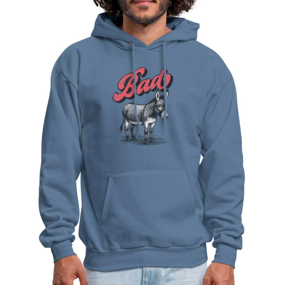 Funny Bad Ass (Donkey) Hoodie - option1# - Men's Hoodie | Hanes P170