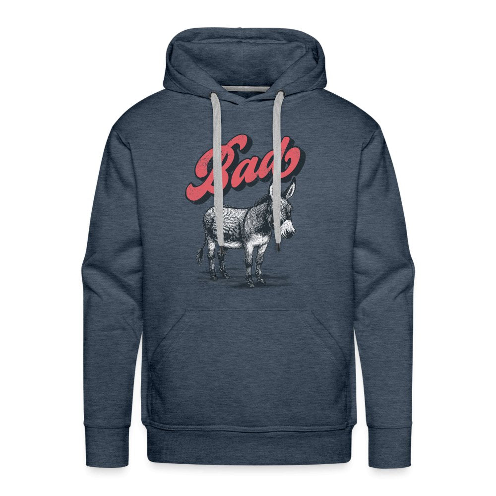 Funny Bad Ass (Donkey) Men’s Premium Hoodie - option1# - Men’s Premium Hoodie | Spreadshirt 20