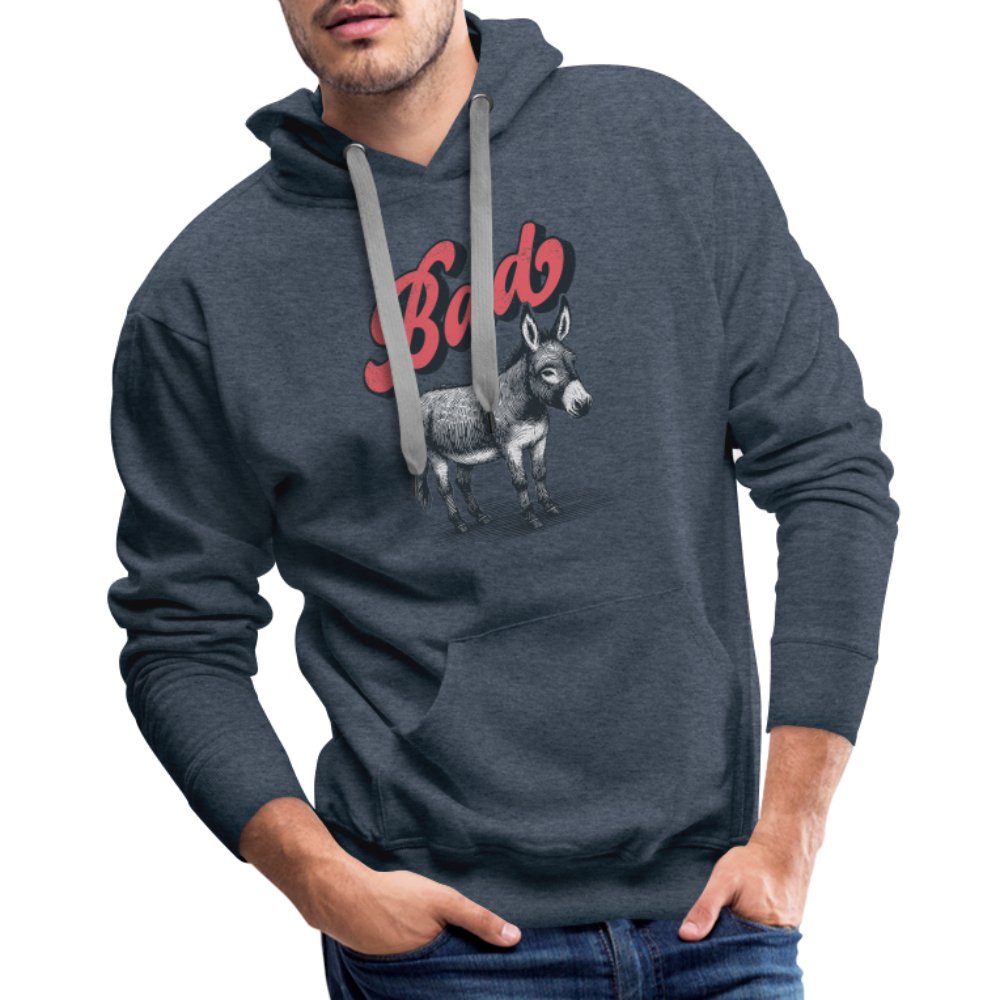 Funny Bad Ass (Donkey) Men’s Premium Hoodie - option1# - Men’s Premium Hoodie | Spreadshirt 20