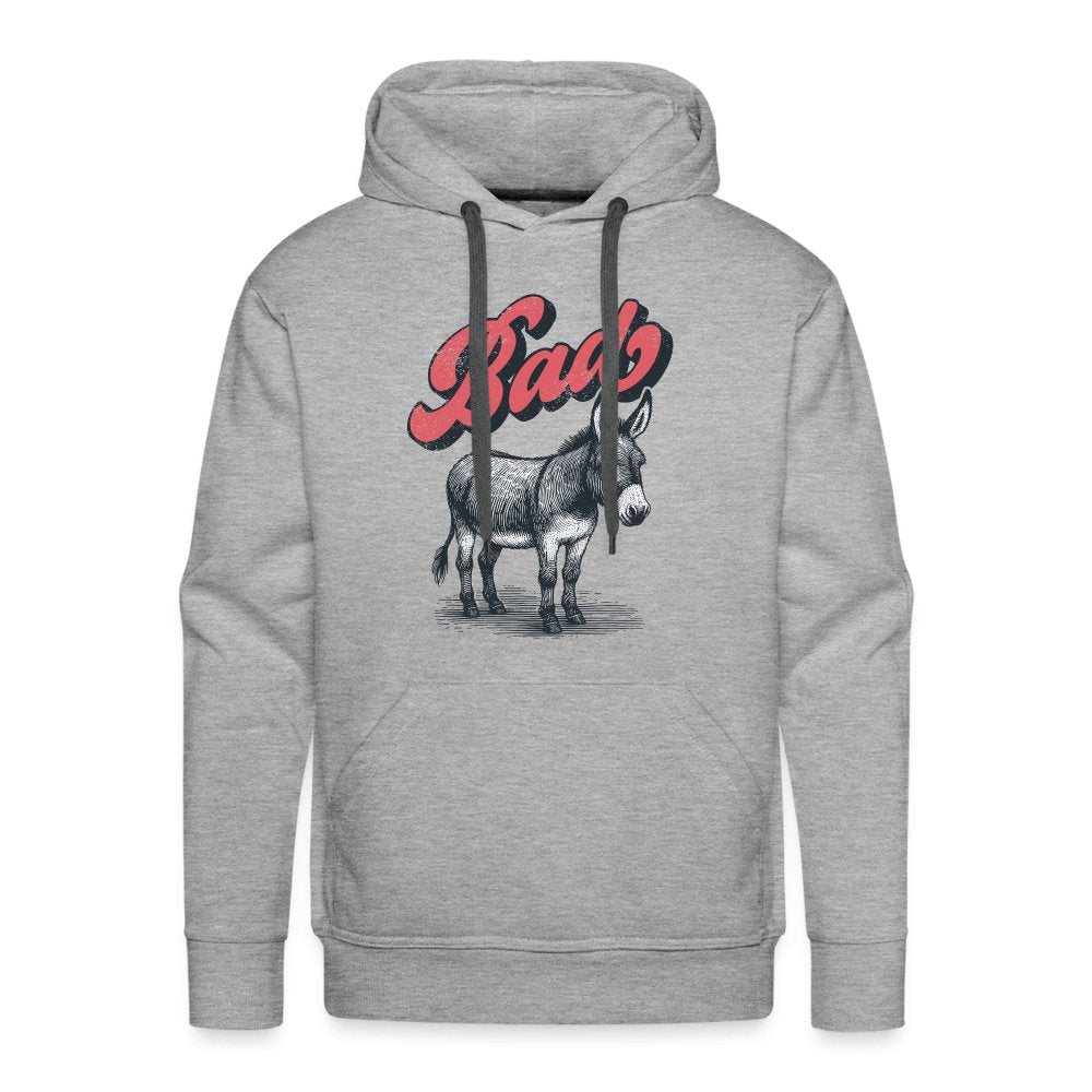 Funny Bad Ass (Donkey) Men’s Premium Hoodie - option1# - Men’s Premium Hoodie | Spreadshirt 20