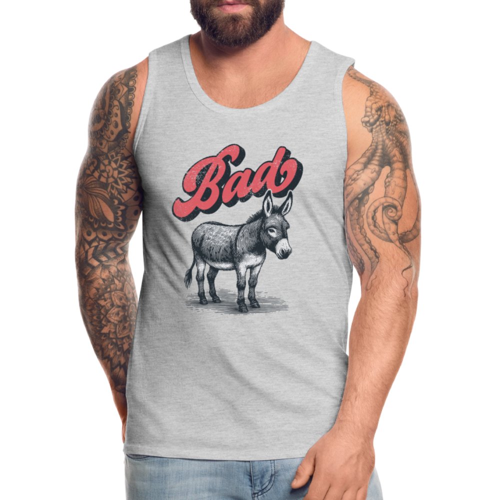 Funny Bad Ass (Donkey) Men’s Premium Tank Top - option1# - Men’s Premium Tank | Spreadshirt 916