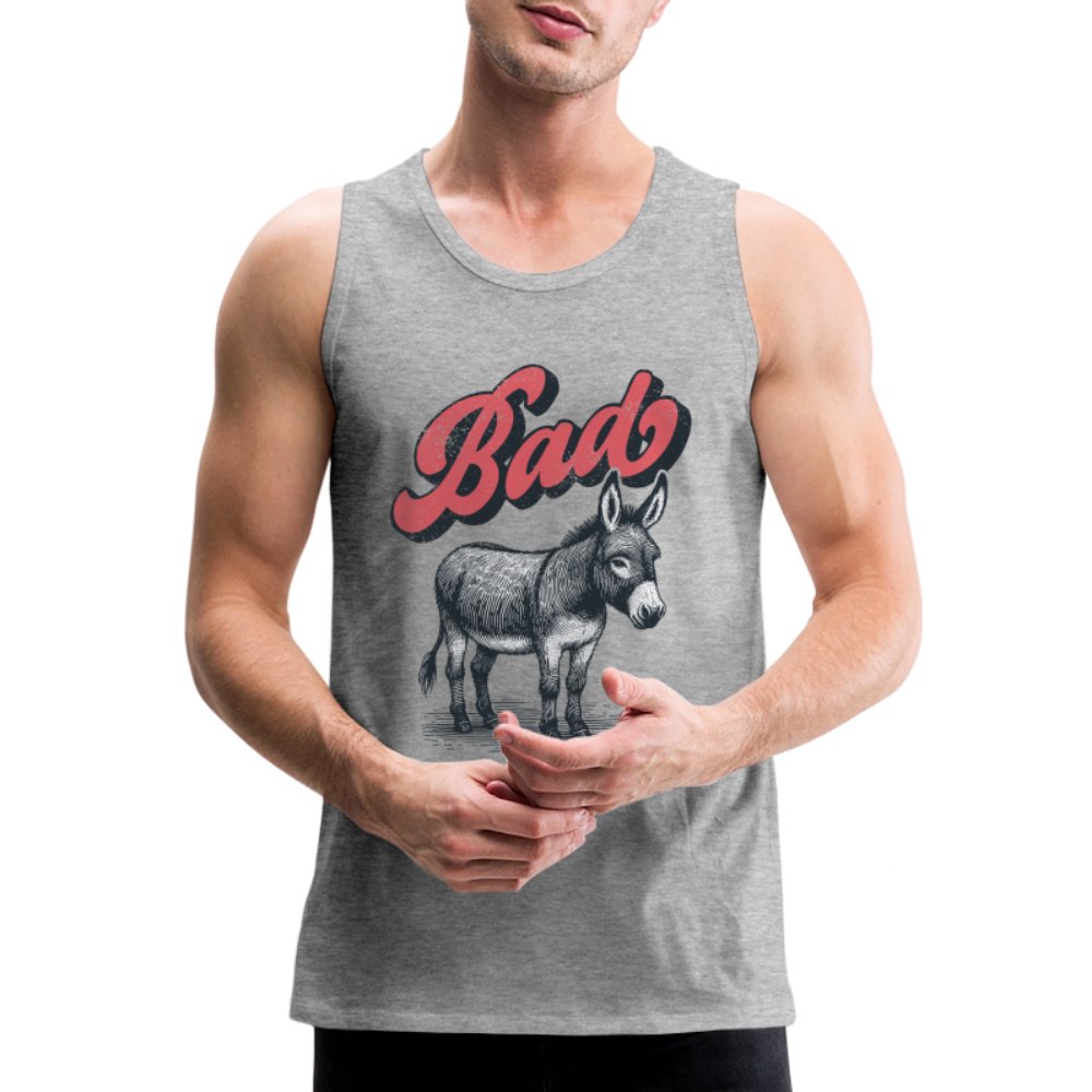 Funny Bad Ass (Donkey) Men’s Premium Tank Top - option1# - Men’s Premium Tank | Spreadshirt 916