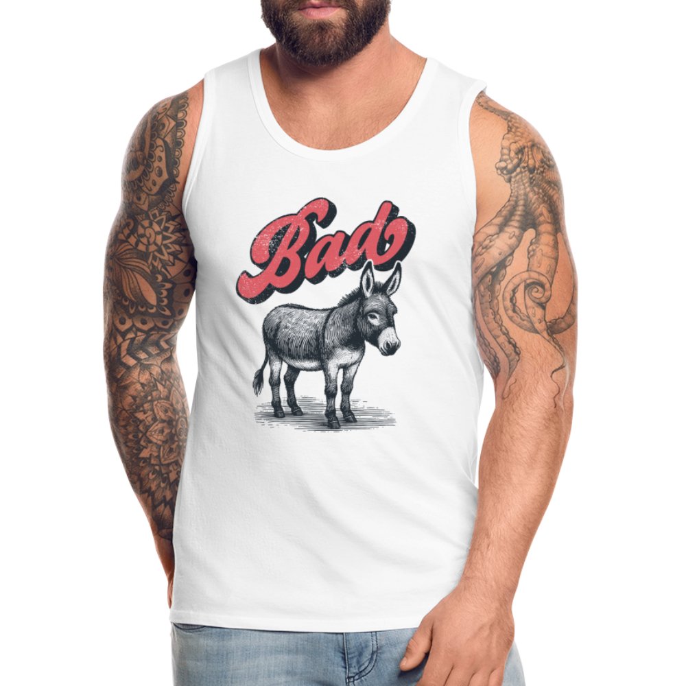 Funny Bad Ass (Donkey) Men’s Premium Tank Top - option1# - Men’s Premium Tank | Spreadshirt 916