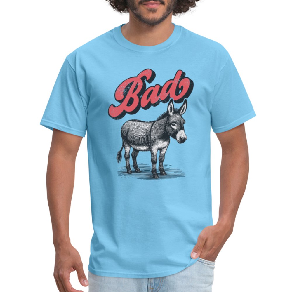 Funny Bad Ass (Donkey) T-Shirt - option1# - Unisex Classic T-Shirt | Fruit of the Loom 3930