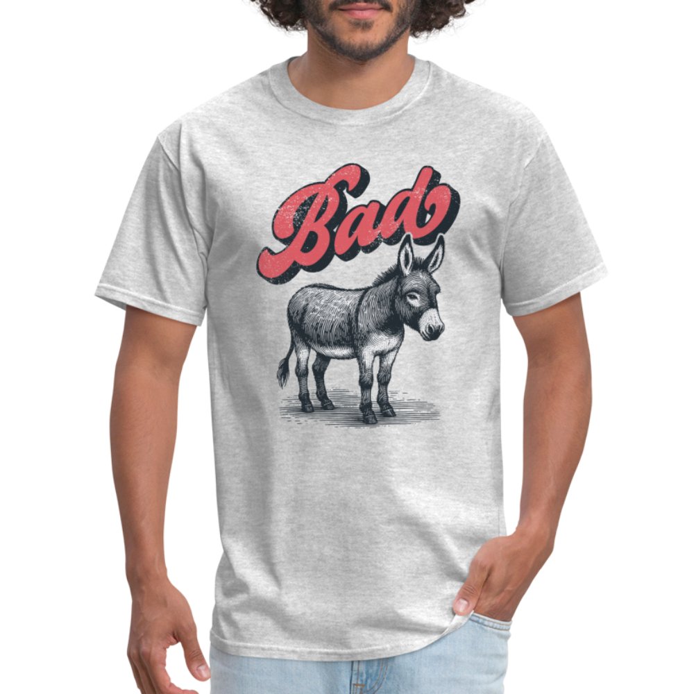 Funny Bad Ass (Donkey) T-Shirt - option1# - Unisex Classic T-Shirt | Fruit of the Loom 3930