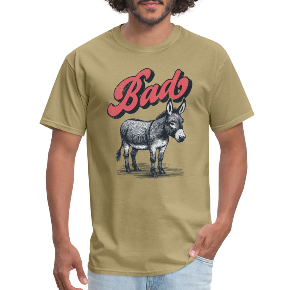 Funny Bad Ass (Donkey) T-Shirt - option1# - Unisex Classic T-Shirt | Fruit of the Loom 3930