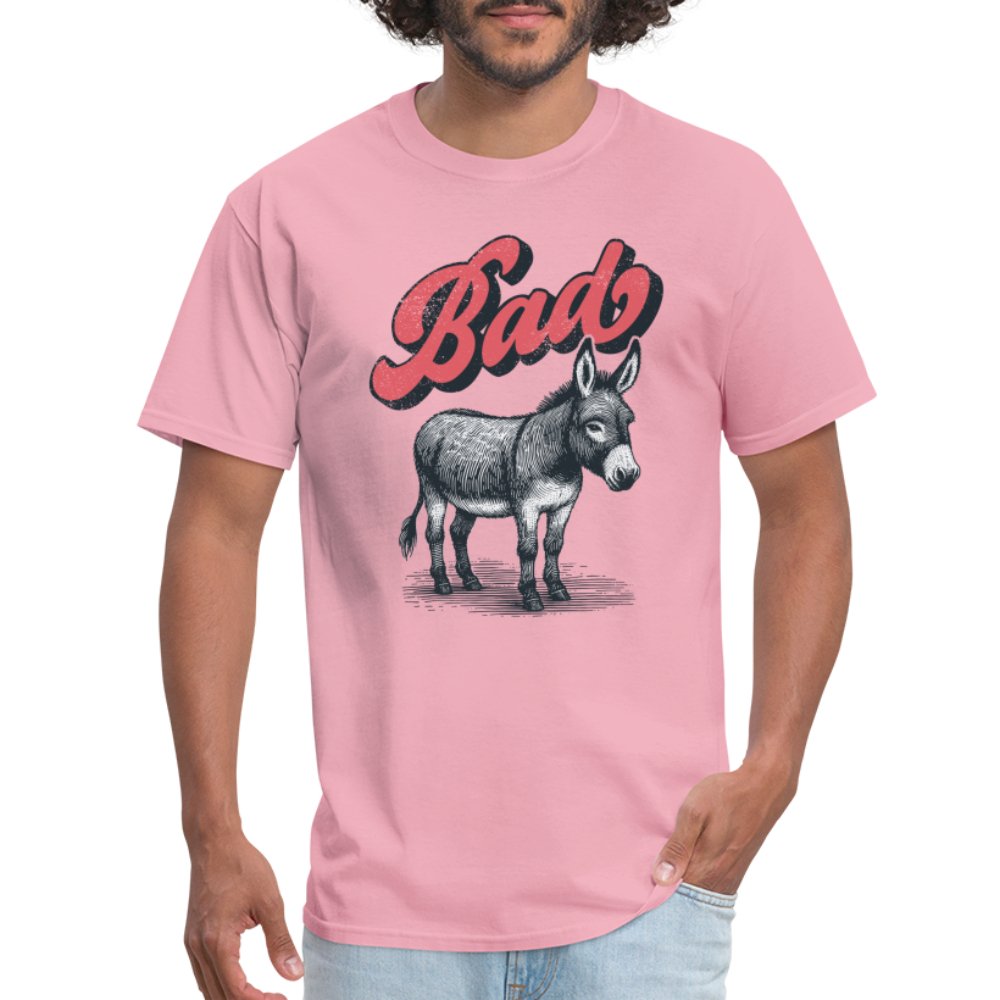 Funny Bad Ass (Donkey) T-Shirt - option1# - Unisex Classic T-Shirt | Fruit of the Loom 3930