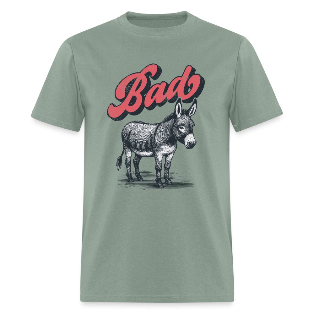 Funny Bad Ass (Donkey) T-Shirt - option1# - Unisex Classic T-Shirt | Fruit of the Loom 3930