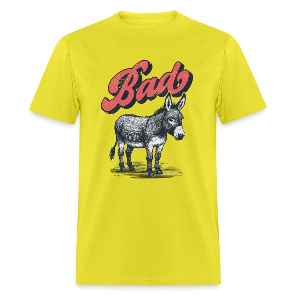 Funny Bad Ass (Donkey) T-Shirt - option1# - Unisex Classic T-Shirt | Fruit of the Loom 3930