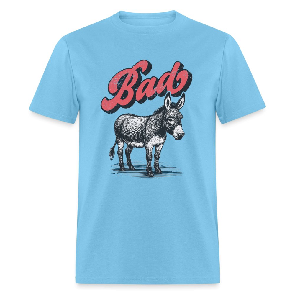 Funny Bad Ass (Donkey) T-Shirt - option1# - Unisex Classic T-Shirt | Fruit of the Loom 3930