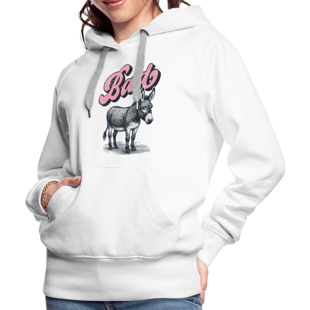 Funny Bad Ass (Donkey) Women’s Premium Hoodie - option1# - Women’s Premium Hoodie | Spreadshirt 444