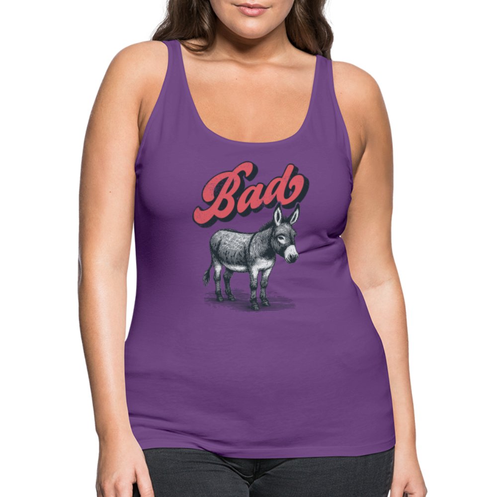 Funny Bad Ass (Donkey) Women’s Premium Tank Top - option1# - Women’s Premium Tank Top | Spreadshirt 917