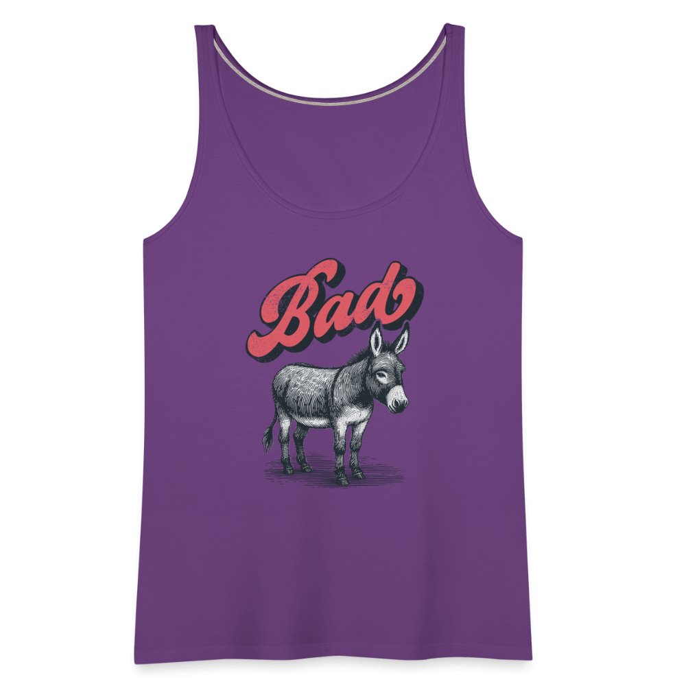 Funny Bad Ass (Donkey) Women’s Premium Tank Top - option1# - Women’s Premium Tank Top | Spreadshirt 917