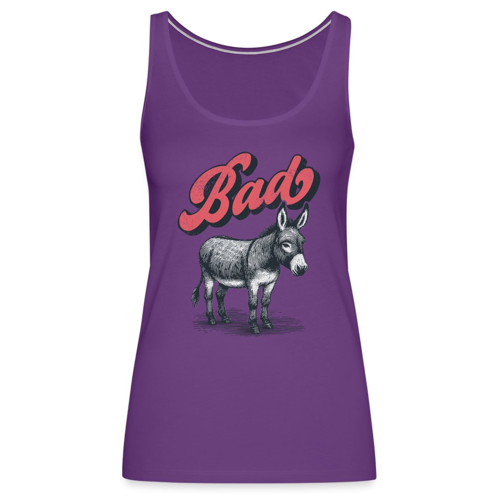 Funny Bad Ass (Donkey) Women’s Premium Tank Top - option1# - Women’s Premium Tank Top | Spreadshirt 917