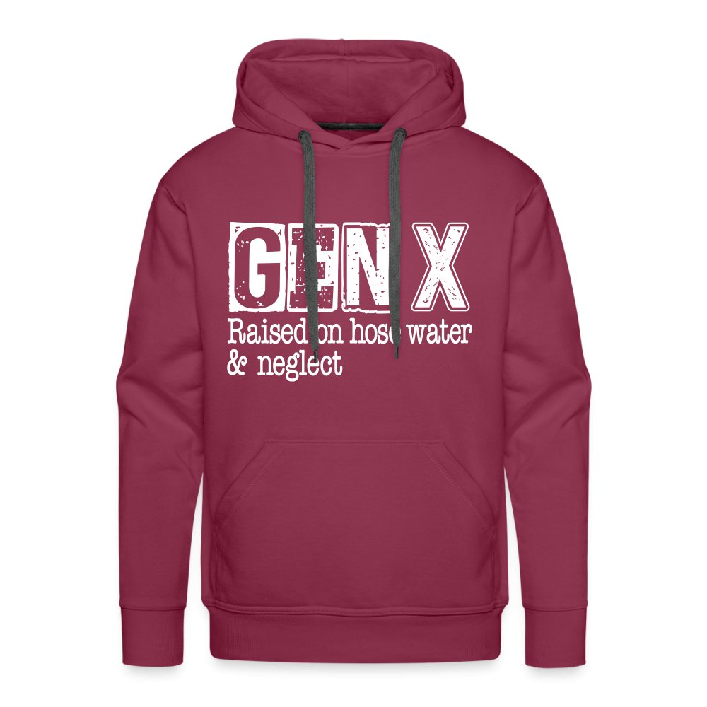 GEN X (Raised on hose water & neglect) Men’s Premium Hoodie - option1# - Men’s Premium Hoodie | Spreadshirt 20