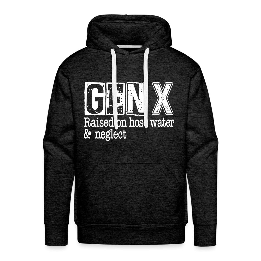 GEN X (Raised on hose water & neglect) Men’s Premium Hoodie - option1# - Men’s Premium Hoodie | Spreadshirt 20