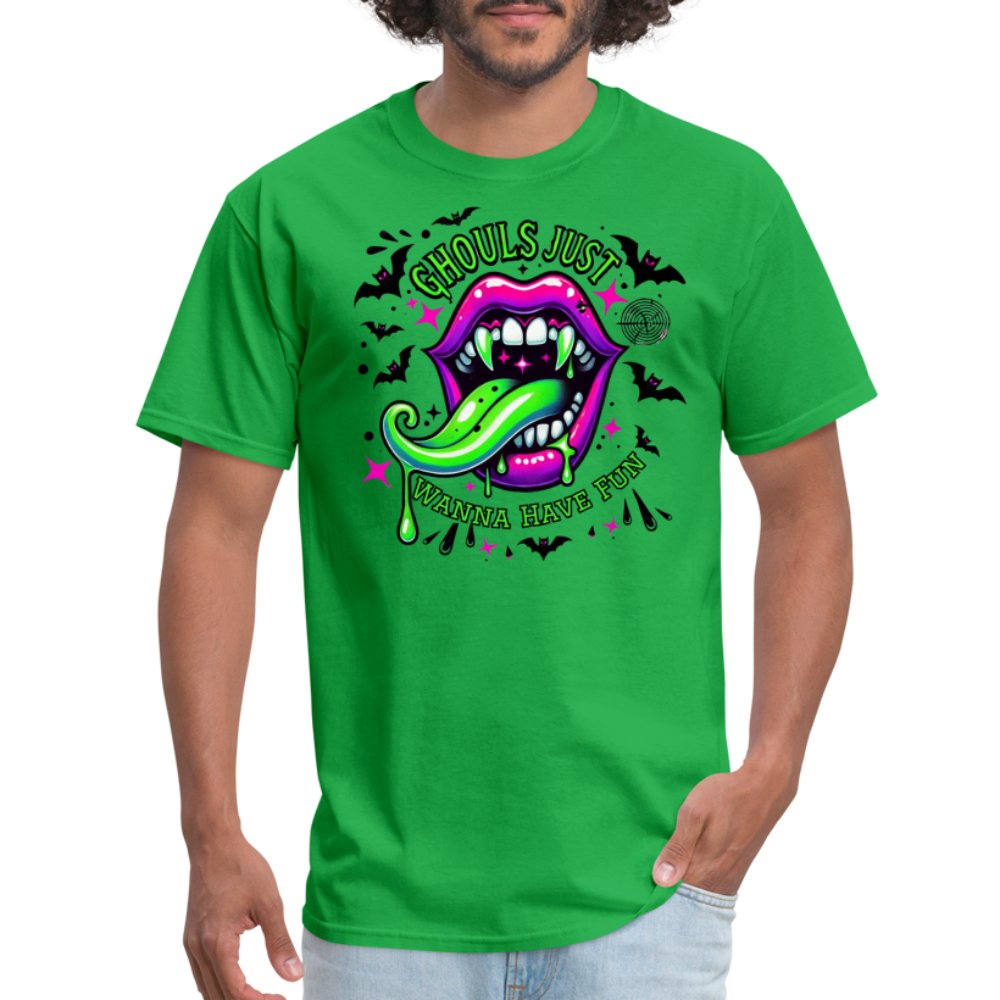 Ghouls Just Want to Have Fun T-Shirt - option1# - Unisex Classic T-Shirt | Fruit of the Loom 3930