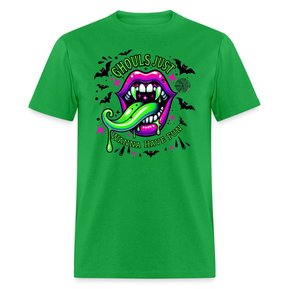 Ghouls Just Want to Have Fun T-Shirt - option1# - Unisex Classic T-Shirt | Fruit of the Loom 3930