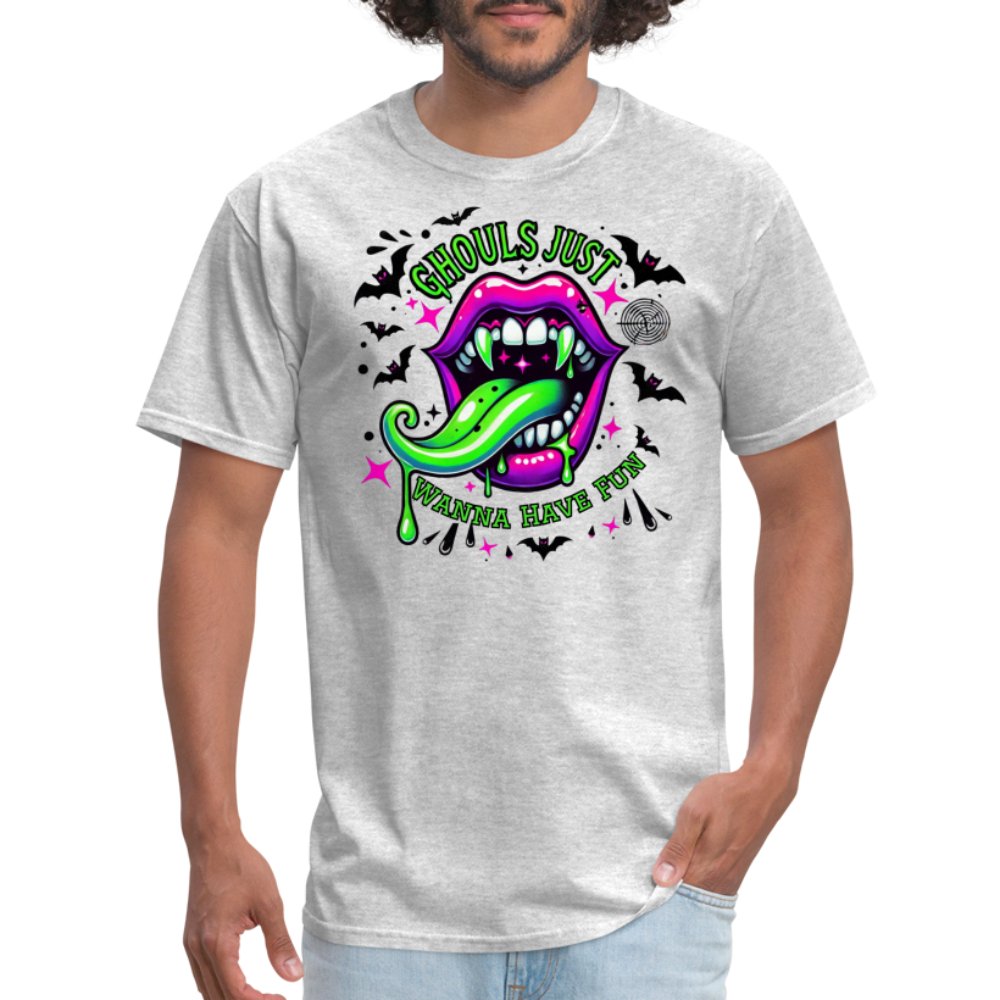 Ghouls Just Want to Have Fun T-Shirt - option1# - Unisex Classic T-Shirt | Fruit of the Loom 3930