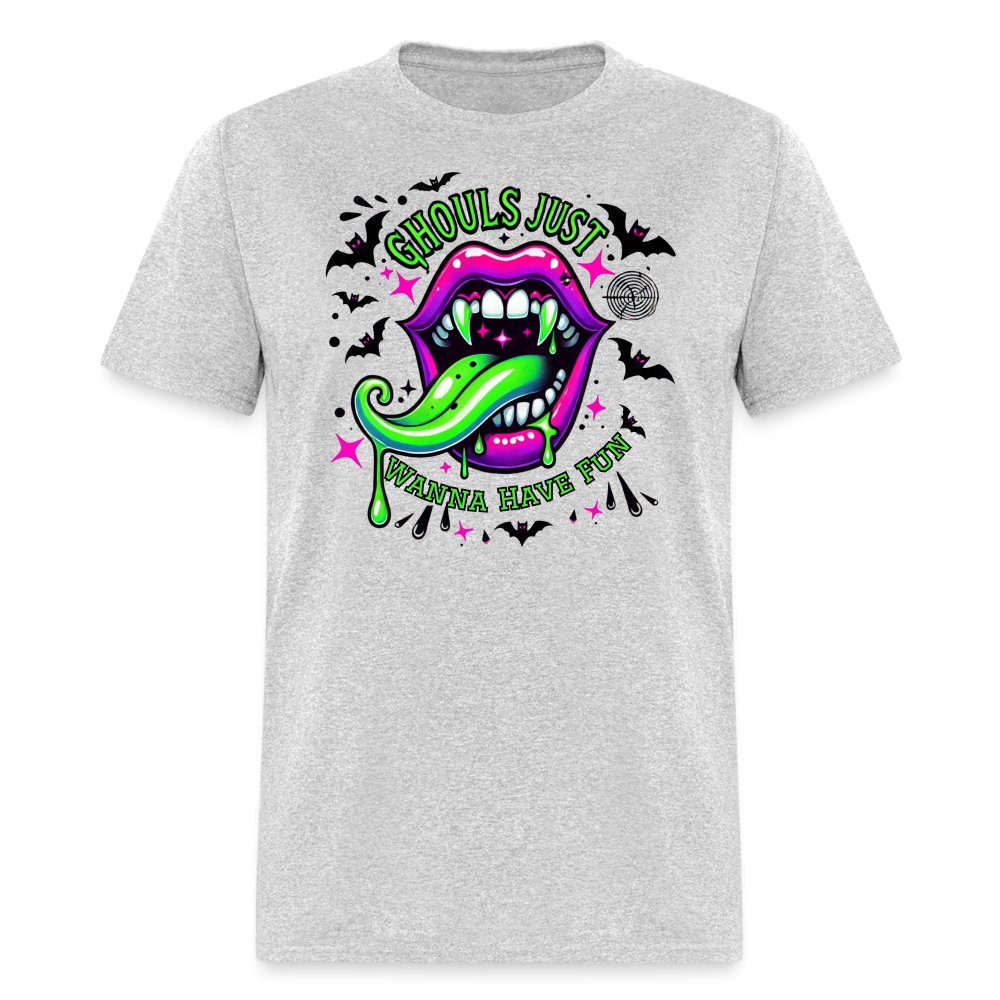 Ghouls Just Want to Have Fun T-Shirt - option1# - Unisex Classic T-Shirt | Fruit of the Loom 3930