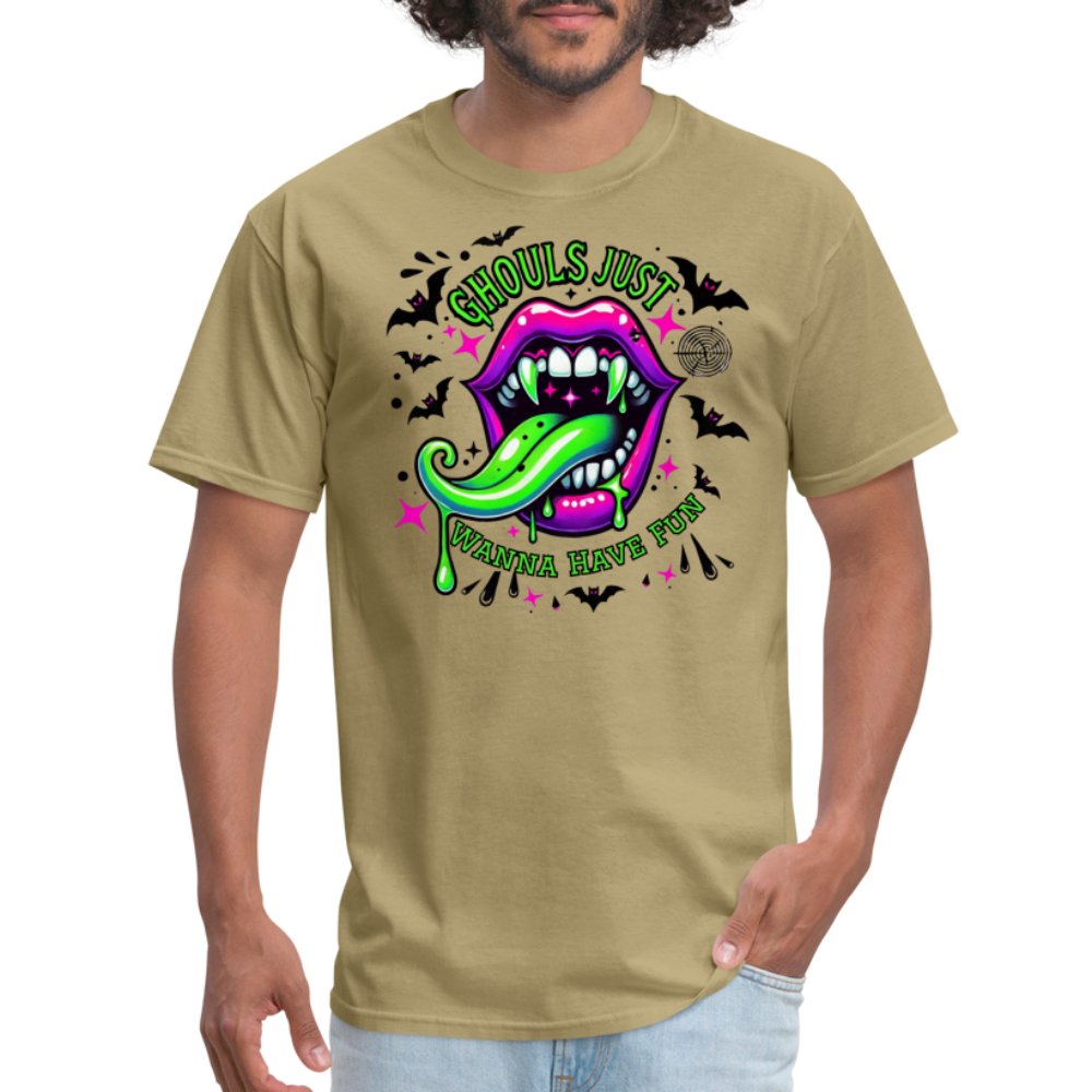 Ghouls Just Want to Have Fun T-Shirt - option1# - Unisex Classic T-Shirt | Fruit of the Loom 3930